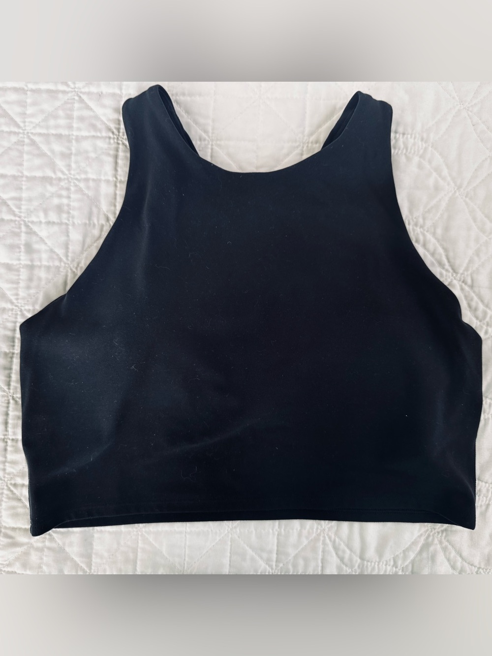 Athleta Conscious Crop Bra D-DD Black